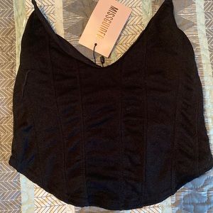Missguided soft corset top